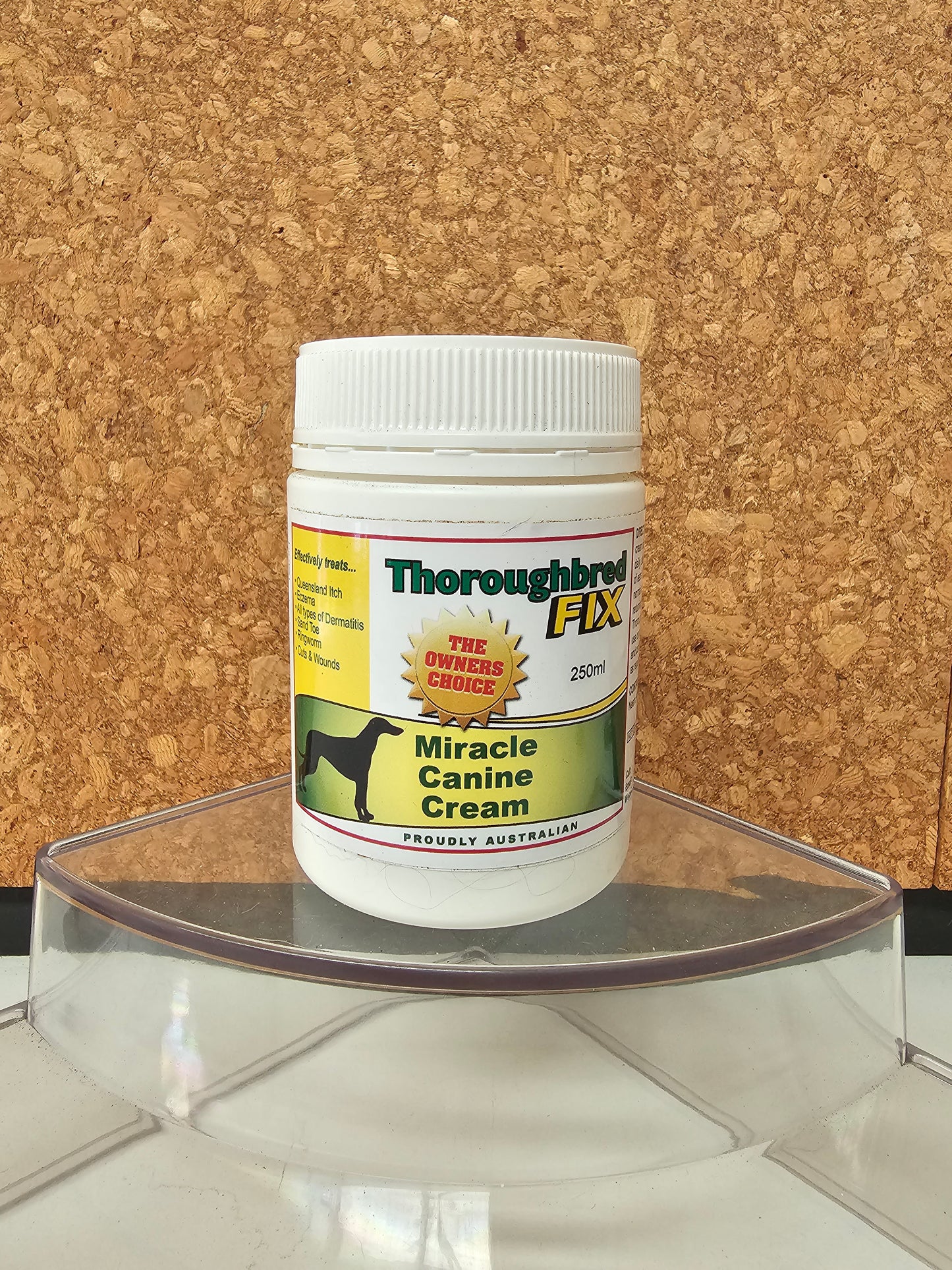 Thoroughbred Fix Miracle Canine Cream 250ml ( Queensland Itch Treatment)