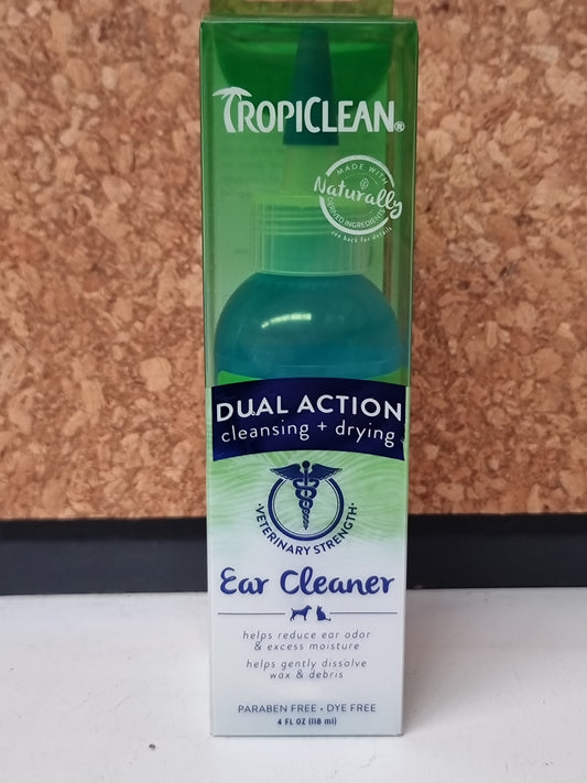 TropiClean Dual Action Ear Cleaner