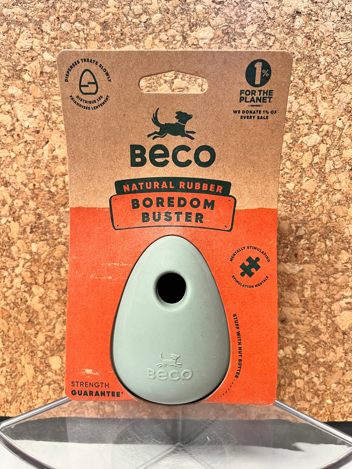 Beco Boredom Buster Natural Rubber Toy