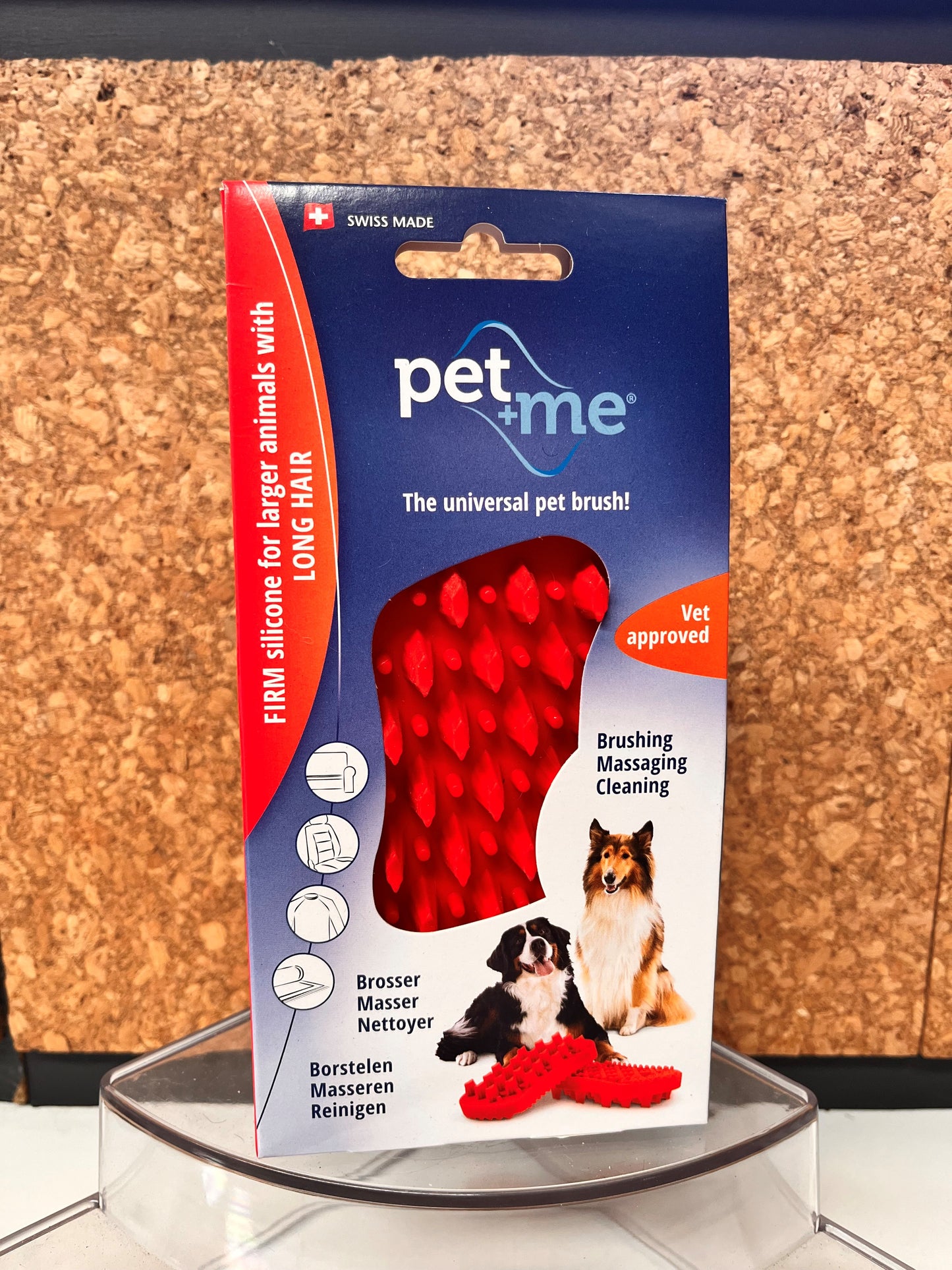 Pet+me Silicon Brush