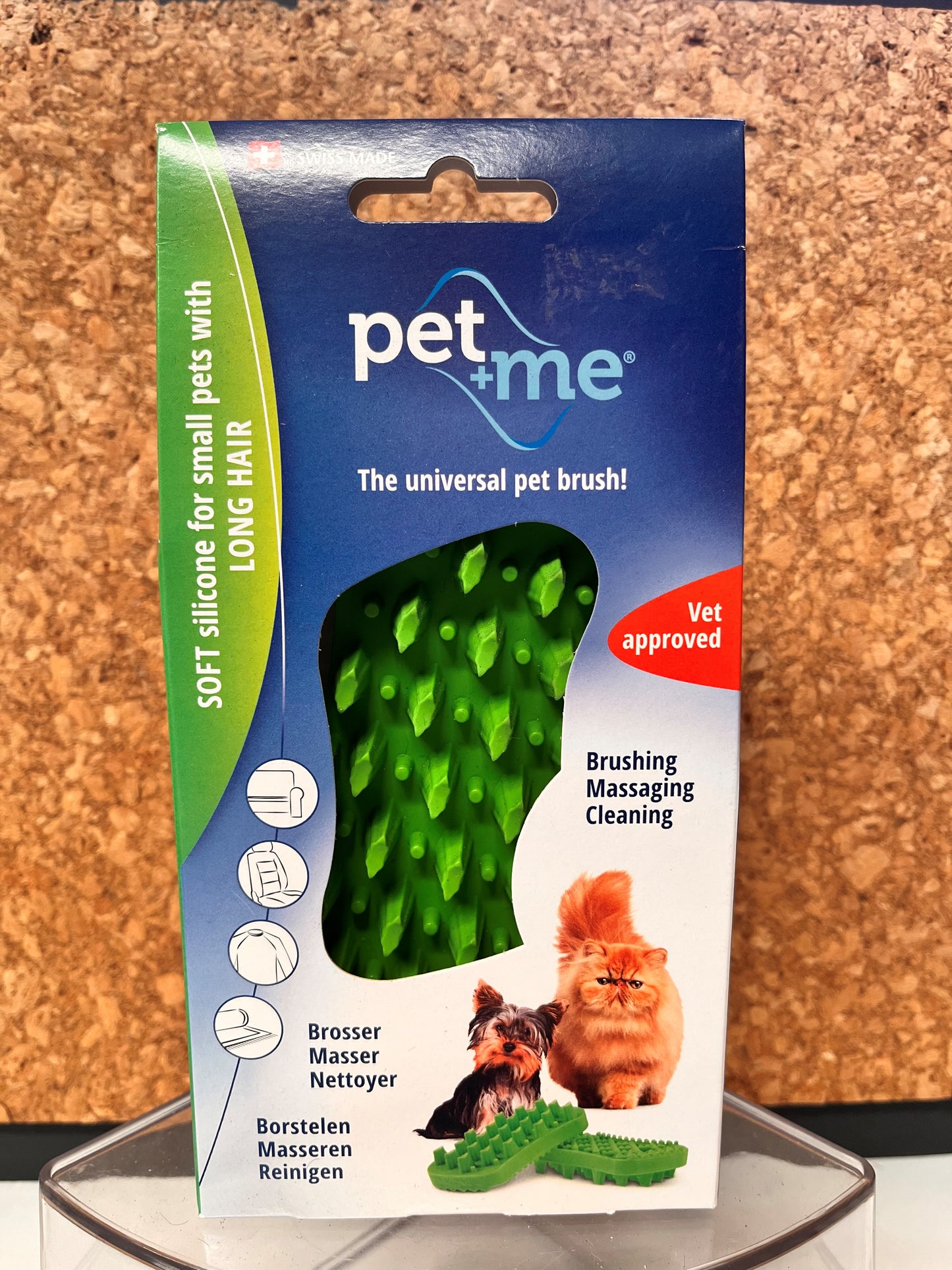 Pet+me Silicon Brush