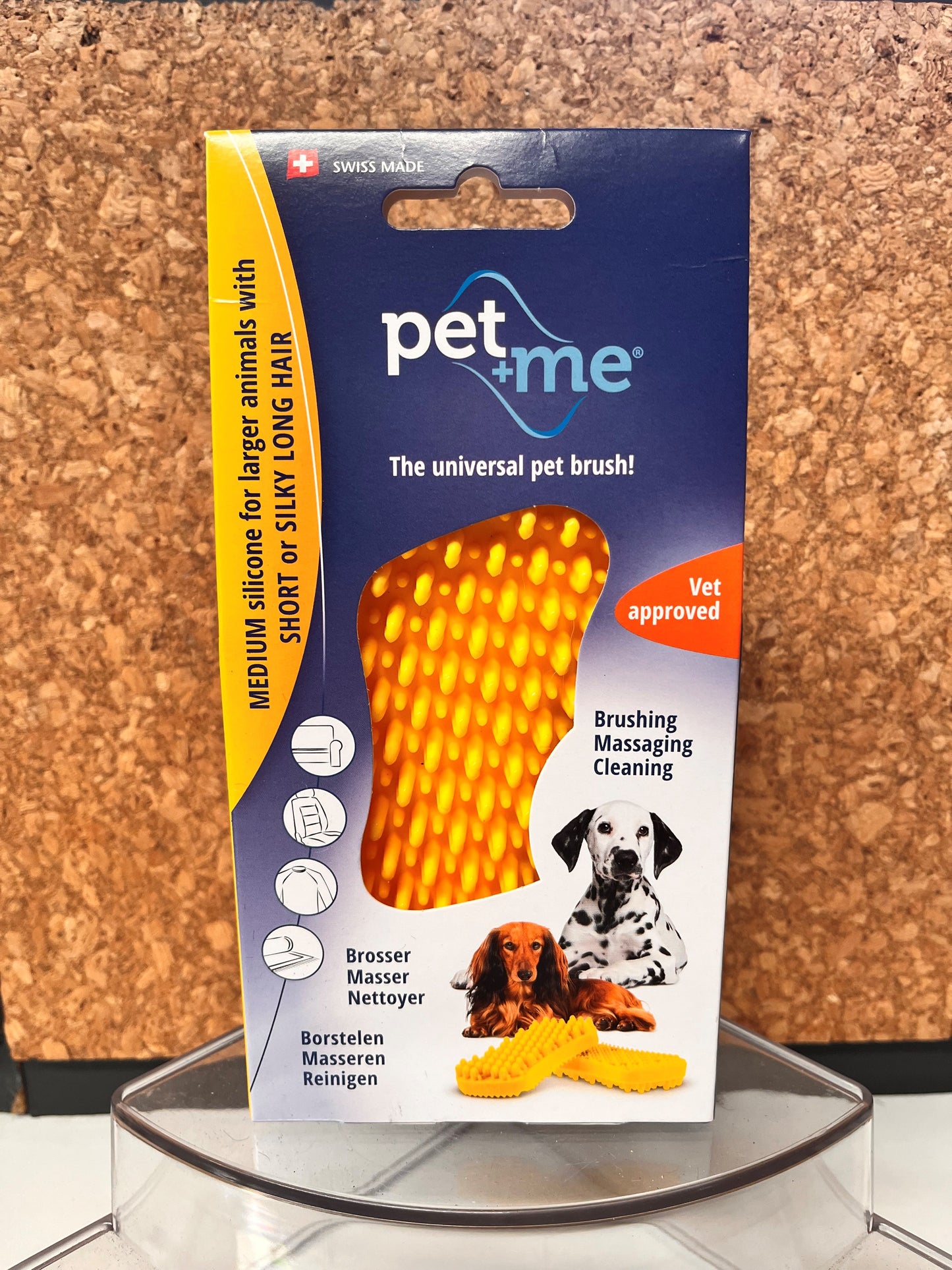 Pet+me Silicon Brush