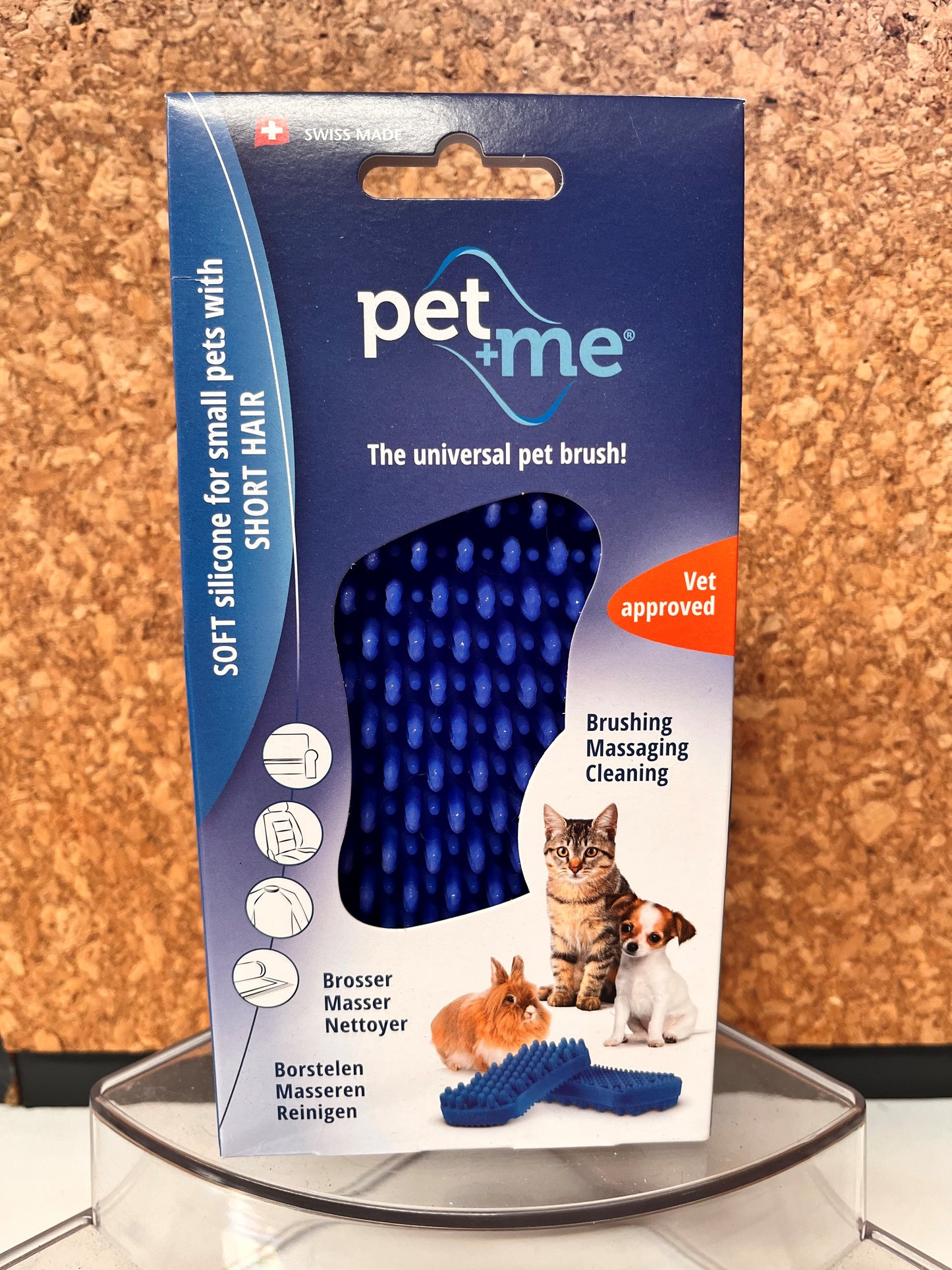 Pet+me Silicon Brush